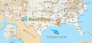 Map with New Orleans Highlighted